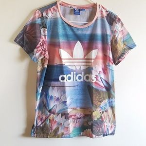 Cute Adidas boyfriend tshirt